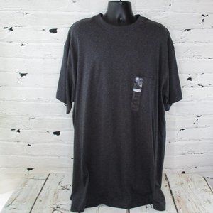 Harbor Bay by DXL Big and Tall Wicking Jersey No-Pocket Tee